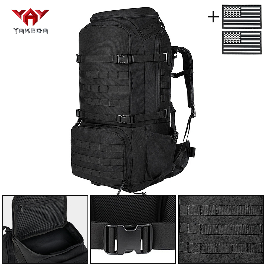 Adventure Outdoor Equipment - حقيبة ظهر YAKEDA سعة 70 لتر