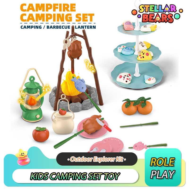 Outdoor Adventure Kit For Boys - أطفال التخييم مجموعة لعبة في الهواء