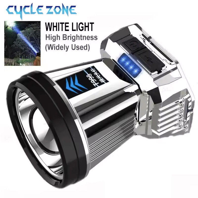 Outdoor Adventure Inc - كشافات LED قوية TYPE-C المصابيح الأمامية