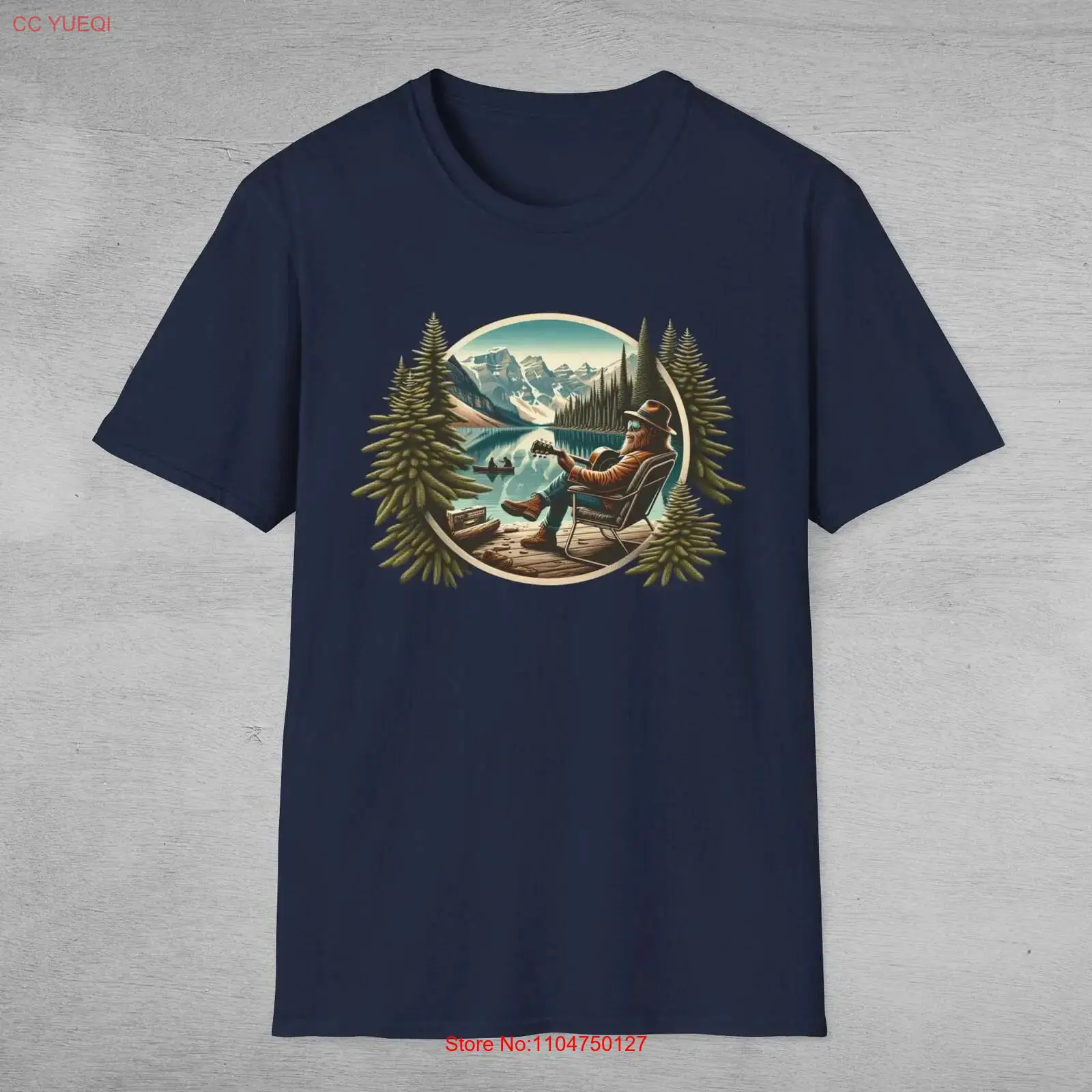 Outdoor Adventure At - تي شيرت بيج فوت أت ذا