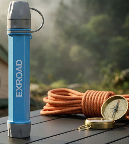 Adventure Outdoor Equipment - فلتر مياه شخصي محمول للشرب المباشر