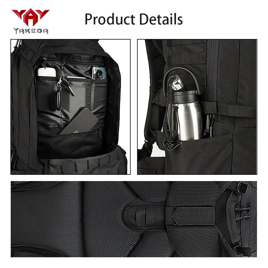 حقيبة ظهر YAKEDA سعة 70 لتر لل - مراجعة Adventure Outdoor Equipment وسعره