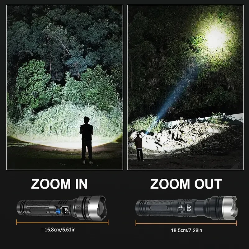 900000 LM مصباح يدوي LED قوي ل - مراجعة Outdoor Adventure Inc وسعره