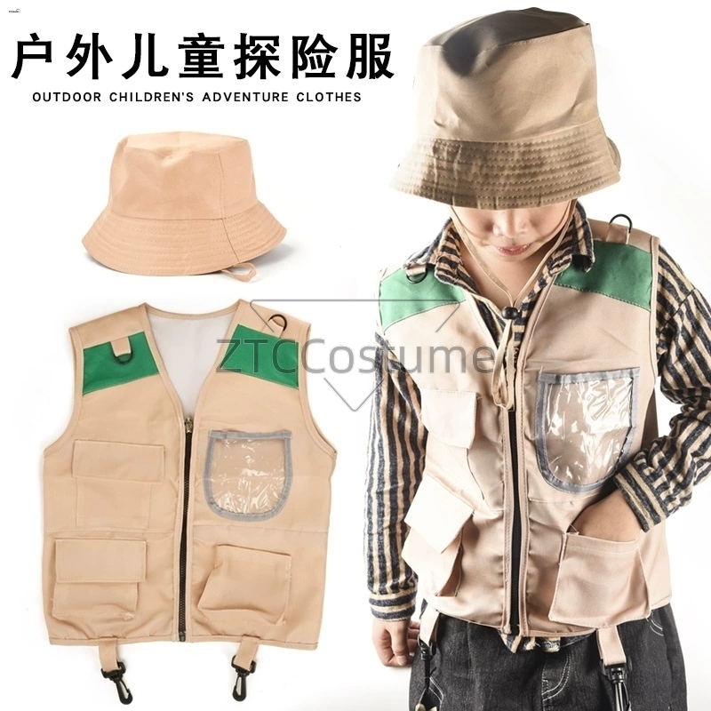 أطفال اكسبلورر سترة وقبعة زي س - مراجعة Outdoor Adventure Kit For Boys وسعره