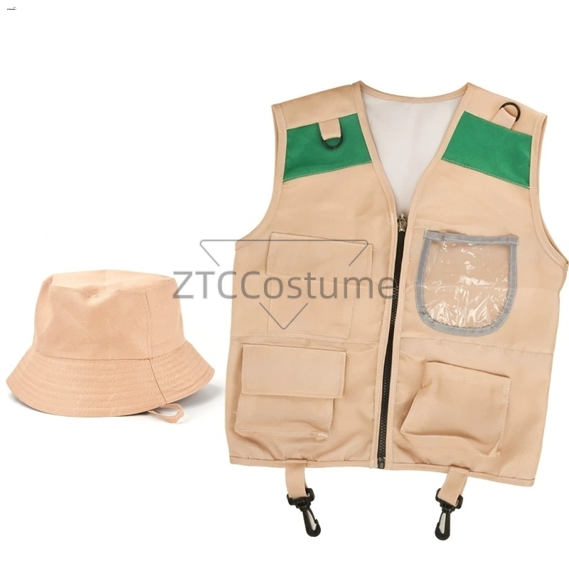 أطفال اكسبلورر سترة وقبعة زي س - مراجعة Outdoor Adventure Kit For Boys وسعره
