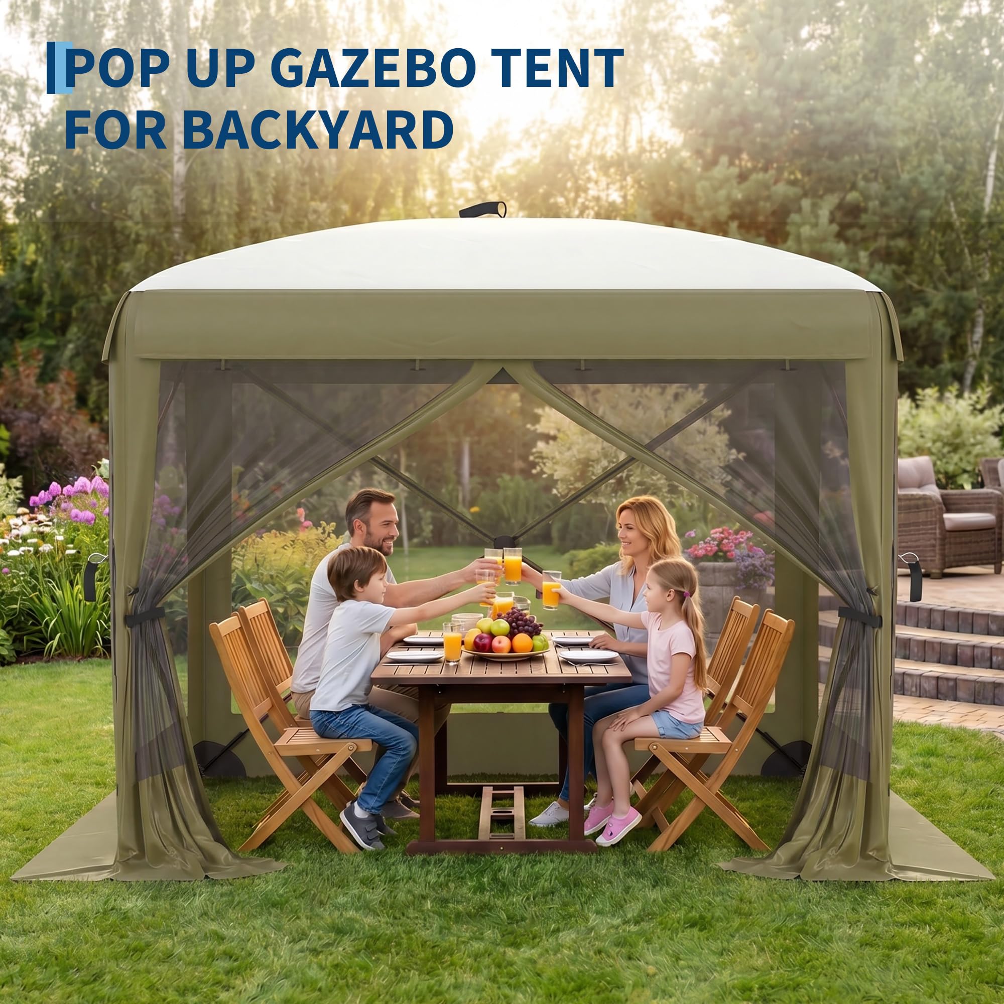 خيمة شبكية سداسية الأضلاع قابل - مراجعة Outdoor Adventure Tent وسعره