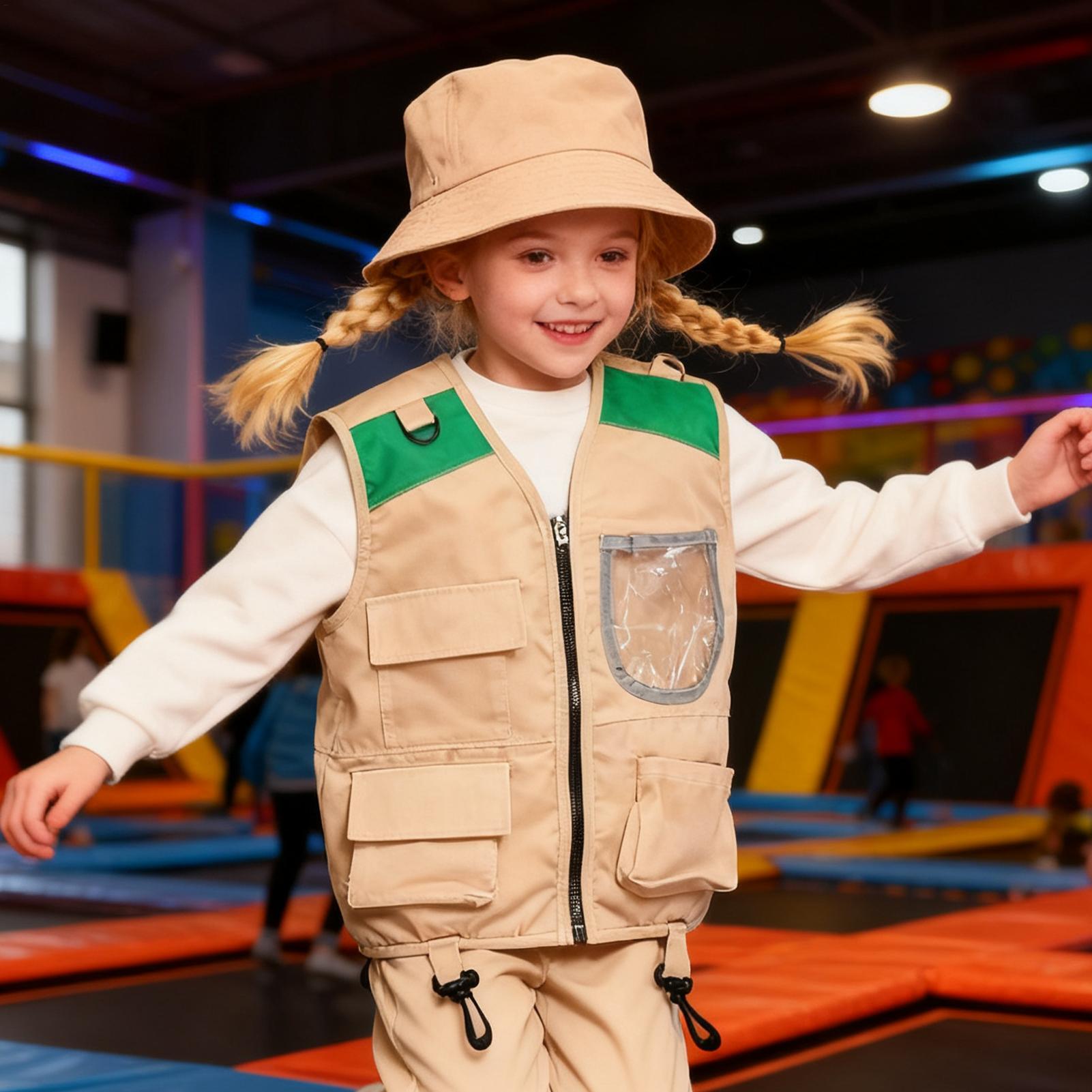 طقم سترة وقبعة استكشافية للأطف - مراجعة Outdoor Adventure Kit For Boys وسعره