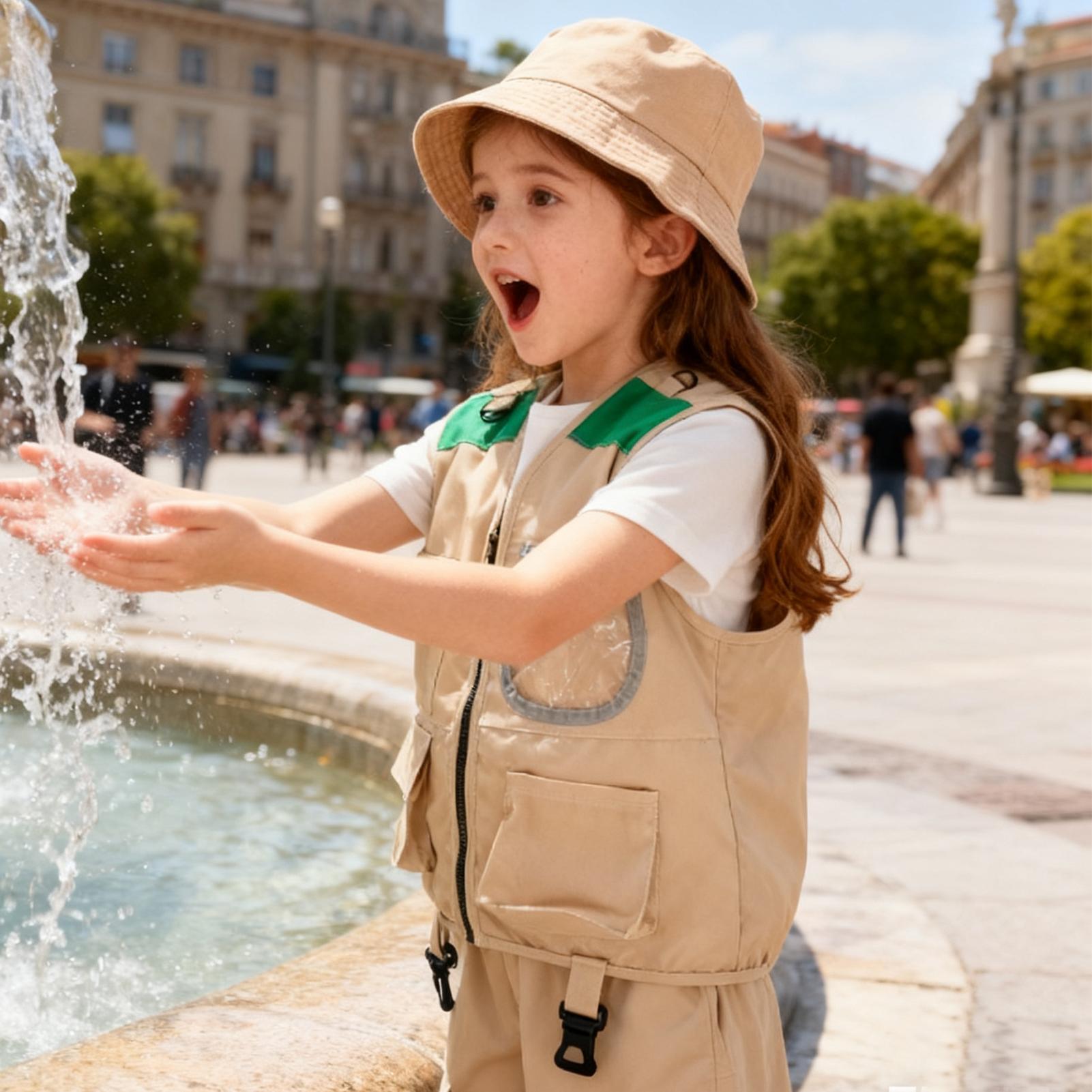 سترة استكشافية للأطفال مع قبعة - مراجعة Outdoor Adventure Kit For Boys وسعره