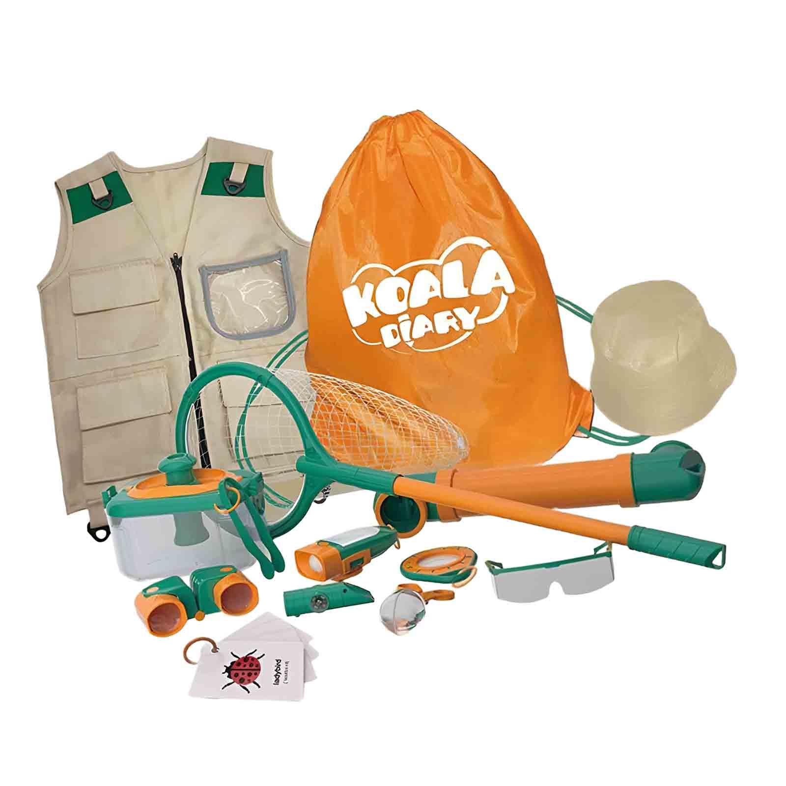مجموعات مستكشفي المغامرات للأط - مراجعة Outdoor Adventure Kit For Boys وسعره