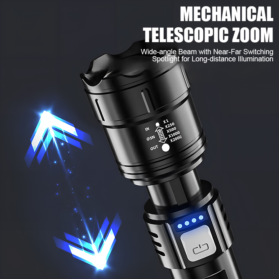 مصباح يدوي LED عالي القوة P50  - مراجعة Outdoor Adventurer وسعره