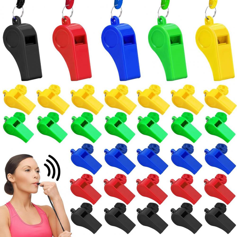 10 قطعة صفارات مع اسهم بصوت عا - مراجعة Emergency Whistle Pea وسعره