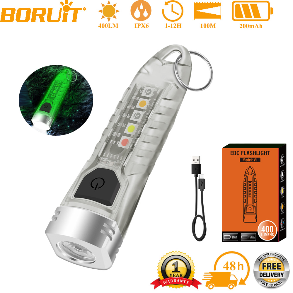 مصباح يدوي LED محمول BORUiT V1 - مراجعة Outdoor Adventure Inc وسعره