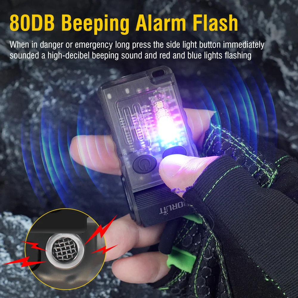 مصباح يدوي BORUiT V20 EDC محمو - مراجعة Outdoor Adventure Inc وسعره