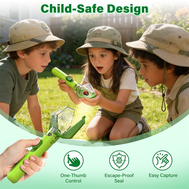 أداة التقاط الحشرات للأطفال مع - مراجعة Outdoor Adventure Kit For Boys وسعره